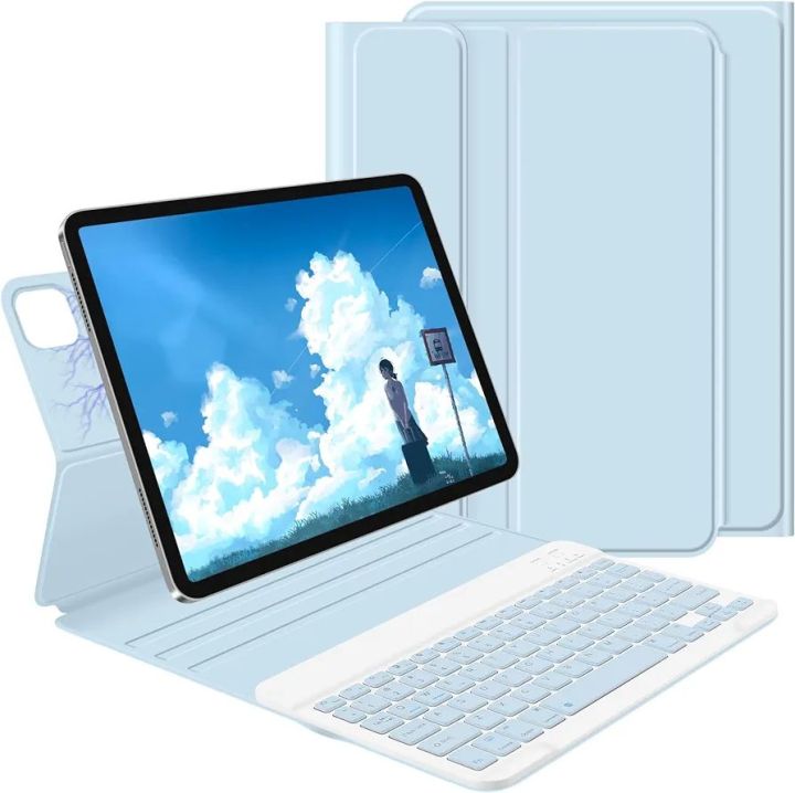 GOOJODOQ Keyboard Case Compatible with iPad Pro 11 2021/2020/2018/iPad Air 4