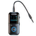 Bluetooth 5.4 Receiver Transmitter 3.5mm AUX Audio Receiver Support TF Card Wireless Audio Adapter With Mic LED Digital Display. 