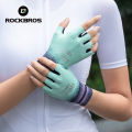 ROCKBROS Cycling Gloves Half Finger Road Bike Gloves Shock Absorption MTB Gloves Women Riding Sport Breathable Gloves. 