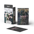 92PCS new STRAYKIDS album DO IT laser card Felix HyunJin postcard photo sticker support greeting card LOMO card gift. 