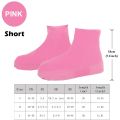 Waterproof Shoe Covers Silicone Anti-Slip Rain Boots Unisex Sneakers Protector for Outdoor Rainy Day Reusable Rain Shoe Covers. 
