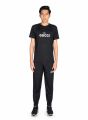 Men's Premium Black Summer Tracksuit | T-Shirt & Trouser 2 Piece Set. 