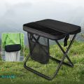 【C】Foldable Backpack Stool Portable Folding Stool With Carry Bag Lightweight Mini Easy Carry Outdoor Chair For Travel For Travel. 