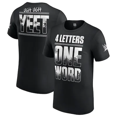 Wwe%20Superstar%20Jay%20Uso%20Four%20Letter%20One%20Word%20Yeet%20Tshirt%20Men%20-%20Image%202