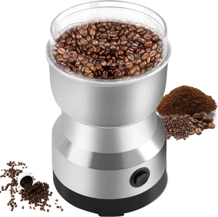 Electric%20Coffee%20Grinder,Mini%20Spice%20Grinder%20Electric%20300ml%20with%20Stainless%20Steel%20Blades%20Dry%20Grinder%20forfor%20Beans,%20Spices%20(Sliver)%20-%20Image%202