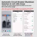TNCE tuya Circuit Breaker 1P+N WIFI,1-63A adjustment MCB, smart Power Energy switch kWh UnderVoltage OverCurrent Meter Protector. 