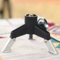 Camping Gas Stove Adapter Connector Portable Folding Tank Tripod Stand Stainless Steel Outdoor Hiking Backpacking Cooking Gear.