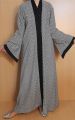 Georgette front open gown for girls. 