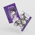 92pcs Sanrio Kuromi Cards Kawaii Kuromi Collectible Card High Definition Collectible Card  Card Double-sided LOMO Card. 