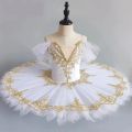 Kids Professional Ballet Tutu Dance Dress Child Blue Swan Lake Costume Ballerina Clothes Teen Ballroom Ballet Outfit For Girls.