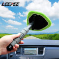 Window Scraping Mist Eliminator Microfiber Car Window Cleaner Telescopic Window Glass Cleaner Car Windshield Cleaning Brush.