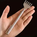 Practical Telescopic Pocket Scratching Massage Kit Stainless Steel Scratcher Handy Pen Clip Back Scratcher Relax Back Massager. 