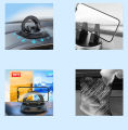 360° Rotating Dashboard Car Phone Holder – Washable Adhesive & Silicone Anti-Slip Design. 