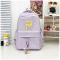 Cute Canvas Backpack for Teenage Girls with Multi Pockets and Waterproof Nylon Material 42cm. 