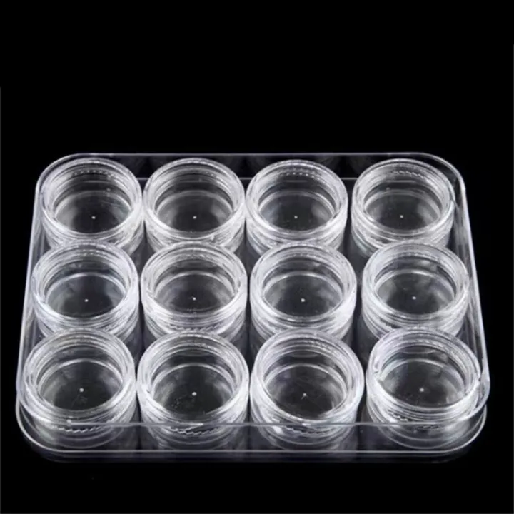 50/100/300pcs%205g%20Transparent%20Cosmetic%20Bottles%20Containers%20Pot%20Sample%20Clear%20Cream%20Jar%20For%20Nail%20Arts%20Small%20Clear%20Can%20Tin%20For%20Balm%20-%20Image%205