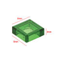 200PCS 1x1 Bricks Flat Tile Smooth 1*1 Building Blocks DIY Educational Creative Parts Toy for Kids Compatible 3070. 