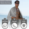 Quick Drying Microfiber Swimming Towel Super Absorbent Gym/Camping Towel Ultra Compact Lightweight Sports/Beach/ Travel Towels.