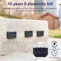 Solar Wall Lamp Outdoor Waterproof Solar Powered Light UP and Down Illuminate Home Garden Yard Decoration Outside Sunlights. 