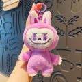 Ys209 labubu soft plush keychain lovely key chain/key chain. 