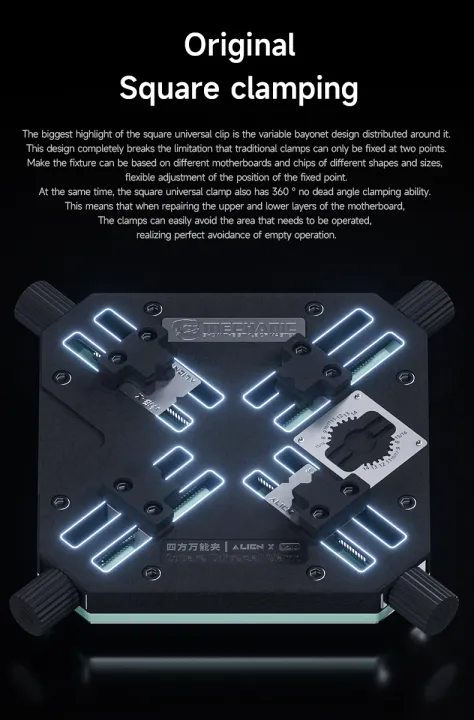 MECHANIC%20Alien%20X%20iPhone%20Android%20Motherboard%20Repair%20Tool%20IC%20Chip%20Welding%20Fixture%20Specialized%20Clamp%20for%20Precision%20IC%20Chip%20Repairs%20-%20Image%205