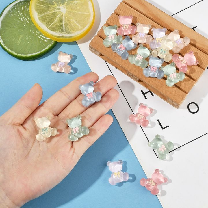 20Pcs%20Bear%20Translucent%20Resin%20Decoden%20Cabochons,%20for%20DIY%20Jewelry%20Making%20-%20Image%205
