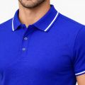 Royal Blue Colour PK Cotton Polo T-shirt For Man's. 