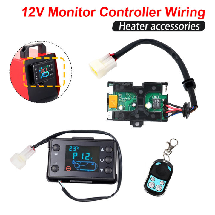 12V Air Diesel Heater LCD Display Switch Control Controller Board Motherboard Mainboard Remote For Eberspacher Webasto Diesels