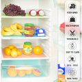 4PCS EVA Waterproof Refrigerator Liner Mat Washable Mildew Kitchen Pad Anti-oil Cabinet Drawer Placemat Heat-insulat Fridge Mat.