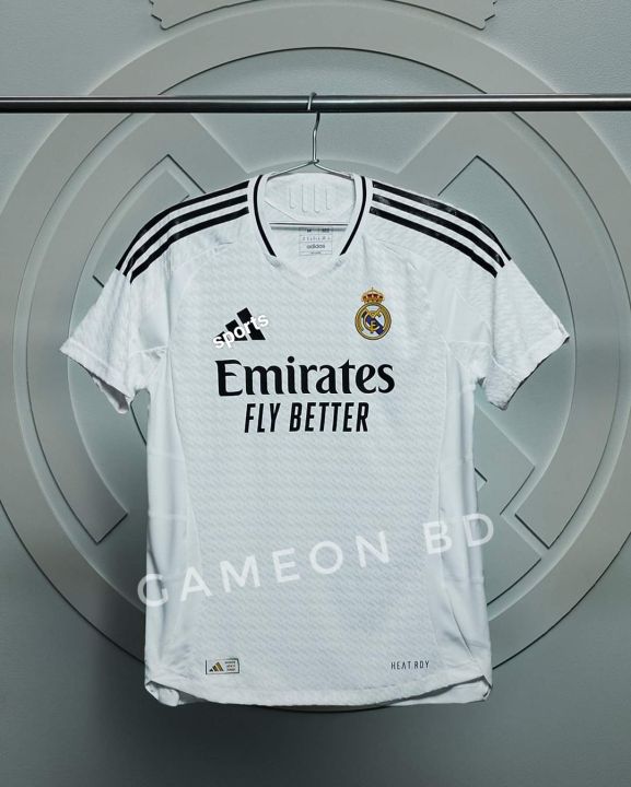 Real Madrid new home kit 2024/25 half sleeve & full sleeves