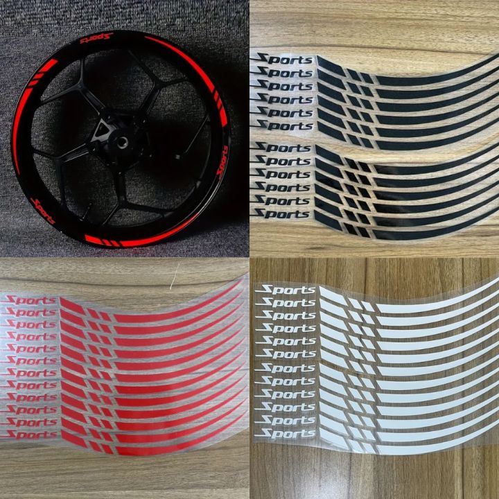 12pcs%2018in%20Motorcycle%20Wheel%20Rim%20Motorcycle%20Hub%20Stickers%20Set%20Sport%20Stripe%20Decor%20Motocross%20Bike%20Wheels%20Stickers%20Waterproof%20Decals%20-%20Image%204