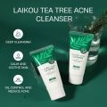 LAIKOU Tea Tree Oil Control Soothing Gentle Cleansing Shrink Blackhead Cleanser-50gm. 