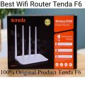 Tenda F6 Box Pack Wifi Router 100% Original Product. 