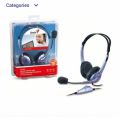 Genius HS-04S | Stereo Headset with Noise-Cancelling Microphone.