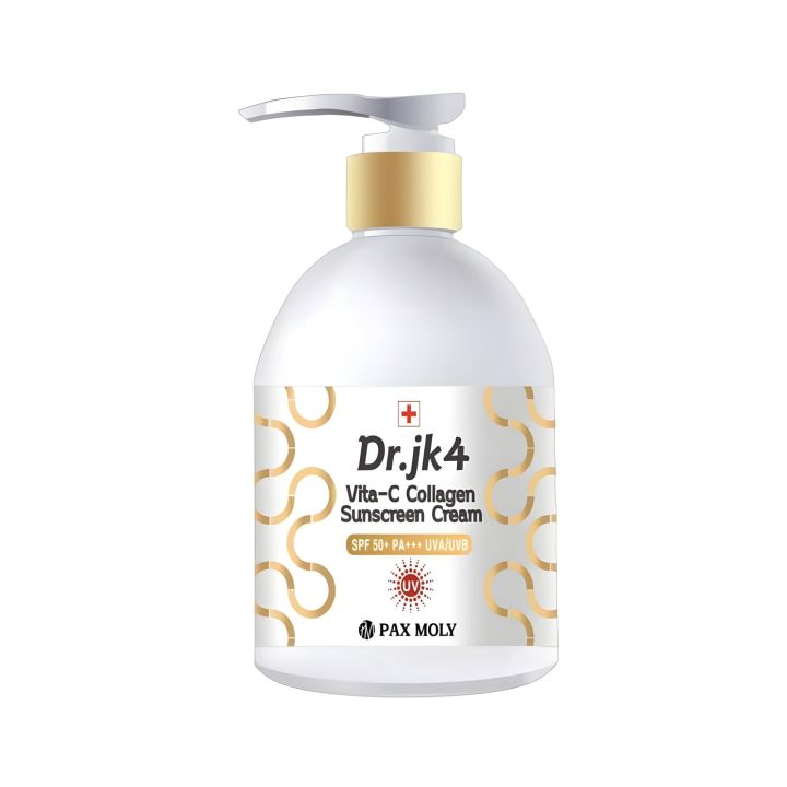 Dr. JK4 Vitamin C Collagen Sunscreen Cream SPF 50+/+++ UVA/UVB - 200Ml