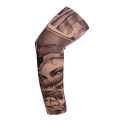 Summer Outdoor Riding Flower Arm Tattoo Sleeve Sports Travel Fishing Sunscreen Tattoo Sleeve Arm Guard. 