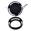 Camera Lens Hood Metal Vented 35/37/39/40.5/43/46/49/52/55/58/62/67/72/77/82mm Screw-in Lente Protect For  . 