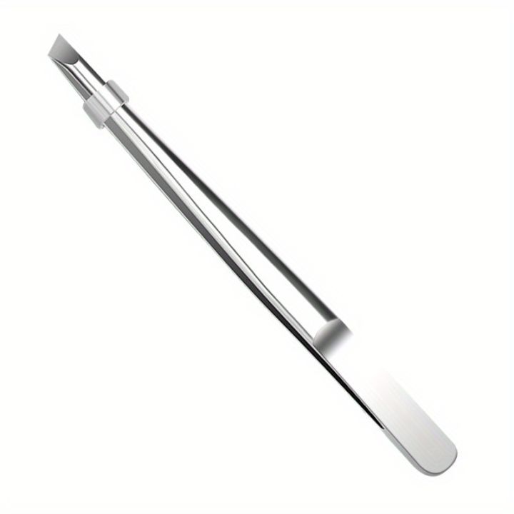 Professional%20Stainless%20Steel%20Tweezers%20for%20Eyebrows%20&%20Facial%20Hair%20Precision%20Tip%20Non-Slip%20Grip%20Eyebrow,%20Beard,%20Mustache%20Trimming%20-%20Image%203