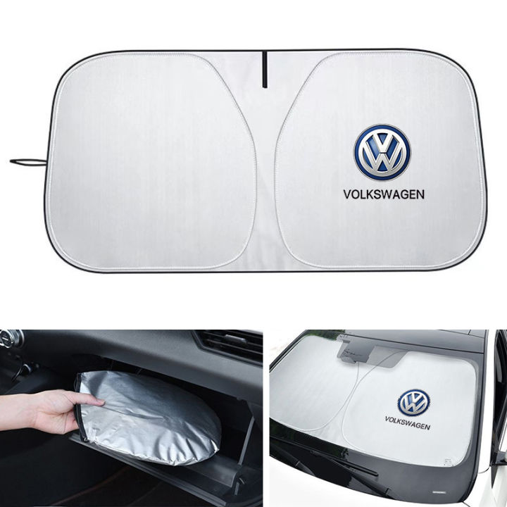 Car Folding Windshield Sunshade Cover Sun Window Protector For Volkswagen VW Golf 7 Mk7 Polo Jetta Passat Tiguan Accessories