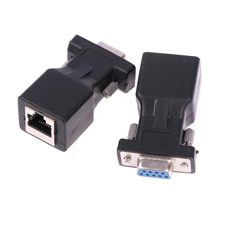 1PC%20DB9%20RS232%20Male/Female%20To%20RJ45%20Female%20Adapter%20COM%20Port%20to%20LAN%20Ethernet%20Port%20Converter%20-%20Image%202