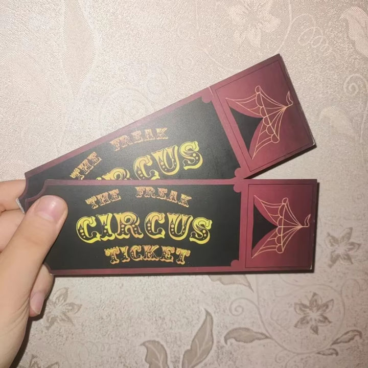 Game%20The%20Freak%20Circus%20Cosplay%20Ticket%20Paper%20Card%20Role%20Play%20Carnival%2010Pcs/Set%20Party%20Prop%20-%20Image%206