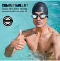 Swimming Cap Speedo Embossed Bubble for Men & Women long Hair. 