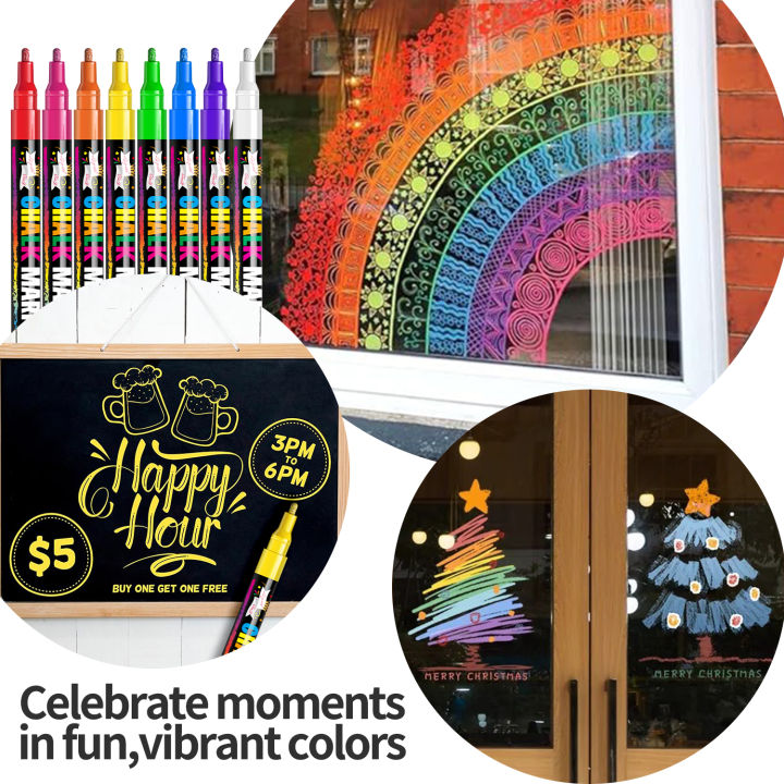 Liquid%20Chalk%20Pens-Extra%20Fine%20Tip%20Chalk%20Markers%20(8%20Pack%201mm%20Point),Dry%20Erase%20Marker%20Pens%20for%20Blackboard,Chalkboards,Windows,Glass%20-%20Image%204