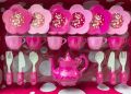 Kitchen/Cooking Series For  TEA Toy SET With Accesssories pretend play toy for childern&girls &kids premium quailty unlimited fun & joy 19 pcs set. 