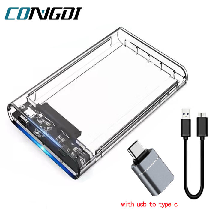 USB%203.0%20HDD%20Enclosure%202.5inch%20SATA%20SSD%20Hard%20Drive%20Case%20with%205Gbps%20Transfer%20Speed%20Mobile%20External%20Housing%20Harddisk%20Boxs%20Cable%20-%20Image%202
