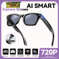 2025 New Upgrade smart glasees With Camera Video Recording AI Photo Recognition Bluetooth Call Translation Voice Sunglasses Man. 
