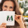 Christmas Clear Stamps Snowman Gingerbread Man Snowflake Merry Christmas Tree Transparent ReusableRubber Stamp. 