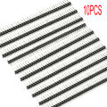 10PCS 1x40Pin 2.54mm Pitch Single Row Female PCB Socket Board Male Pin Header Connector For Arduino. 