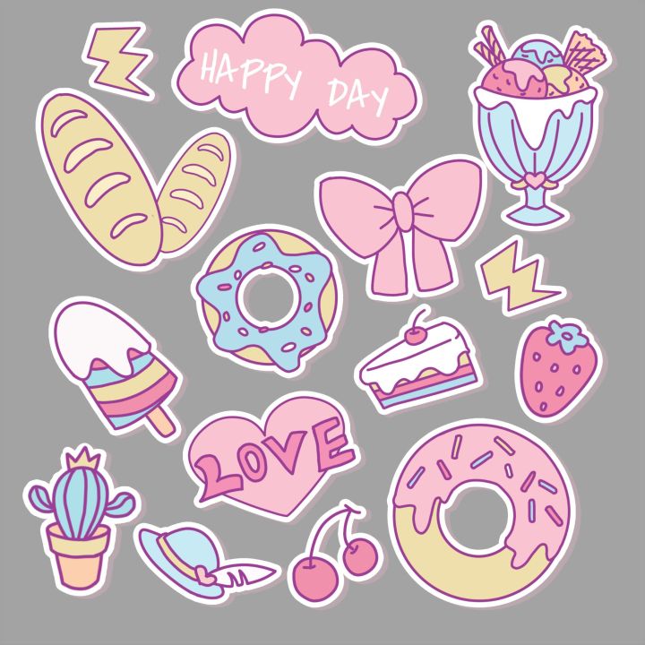 10%20PCS%20cute%20Kawaii%20sticker%20paper%20%20Colour%20DIY%20craft%20cut%20and%20paste%20cheap%20and%20affordable,%20A6%20size%20-%20Image%202