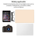 1pc Microfiber Dustproof Screen Cleaning Cloth & Notebook Keyboard Blanket Cover Laptop Protective Film Screen Cleaner Kit for M.
