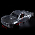 1/14 RC Truk Bodyshell Pre-Cut Clear Pickup Body Shell Kit with Sticker for 1/14 Scale Arrma Mojave Grom RC Truck.